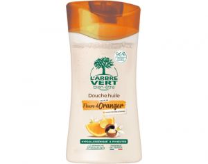 L'ARBRE VERT BIEN-TRE Douche Huile Macadamia et Extraits de Fleurs d'Oranger - 250 ml