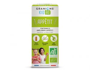 GRANIONS KID BIO Apptit - Ds 3 ans - 125 ml