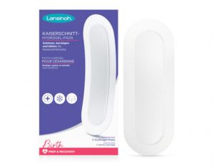 LANSINOH Patch Hydrogel Csarienne - Lot de 2