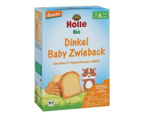 HOLLE Biscottes Bb  l'peautre - ds 6 mois
