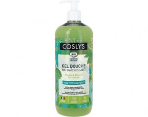 COSLYS Gel Douche Rafraichissant - Menthe Chanvre - 1L