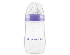 LANSINOH Biberon Natural Wave avec Ttine Pristaltique