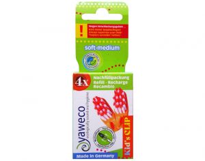 YAWECO Recharges 4 Ttes Brosse  Dents Enfants
