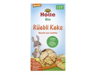 HOLLE Biscuits aux Carottes - Ds 1 an - 125 g