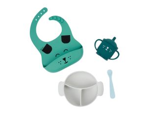 BABYMOOV Kit de Repas Learn'Isy Chien 