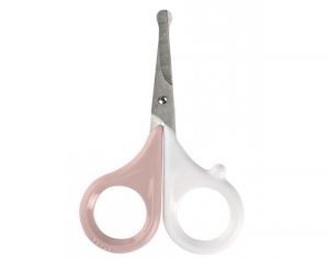 BEABA Ciseaux  Ongles pour Bb Old Pink