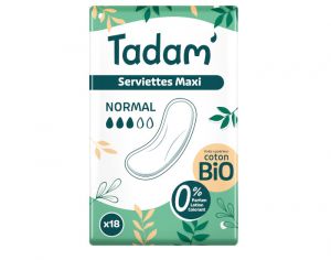 TADAM Serviettes Dermo-Sensitives Maxi