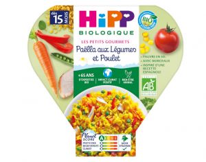 HIPP Assiette - Les Petits Gourmets - 250 g - Ds 15 mois